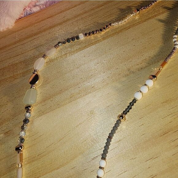 Talbots Women's Multicolor Beaded Necklace NWT - Picture 7 of 8